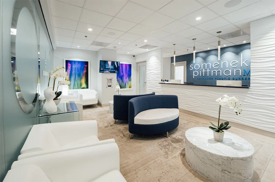 Somenek + Pittman MD clinic lobby in Washington, D.C.